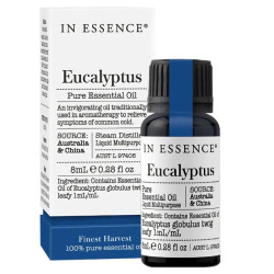 In Essence Eucalyptus Pure Essential Oil 8ml