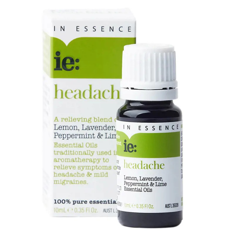 In Essence ie: Headache Essential Oil Blend 10ml