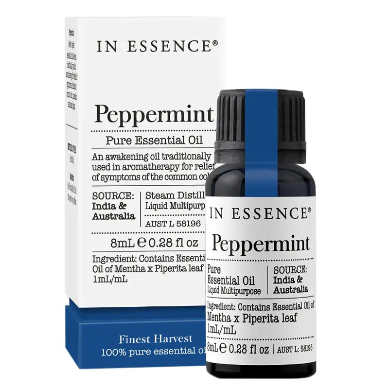 In Essence Peppermint Pure Essential Oil 8ml