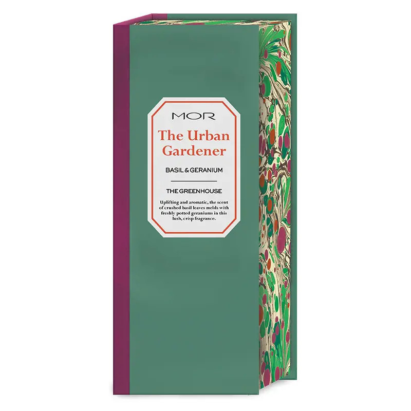 MOR Fragrance Diffuser The Urban Gardener Basil and Geranium 150ml