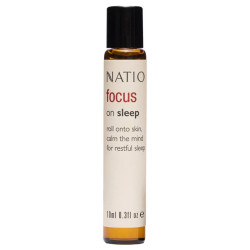 Natio Focus On Sleep Pure Essential Oil Blend Roll On 10ml