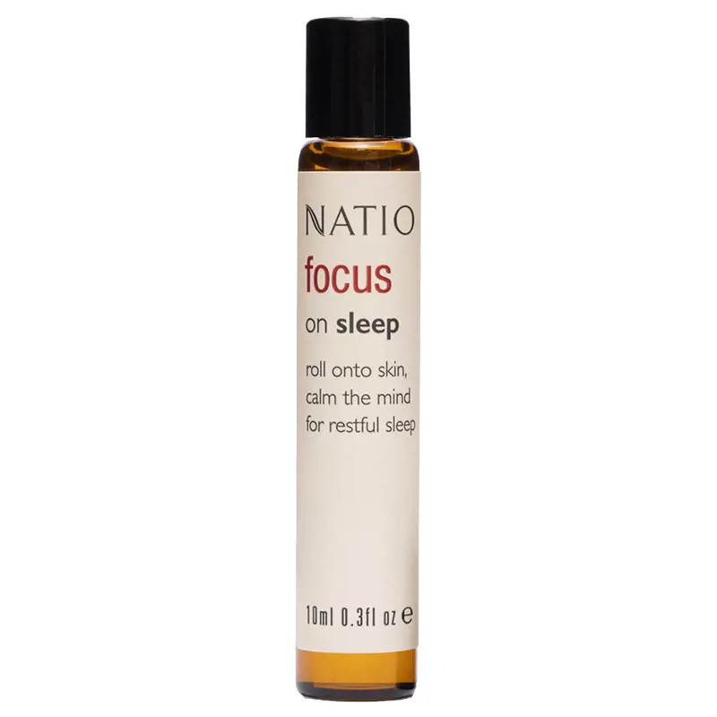 Natio Focus On Sleep Pure Essential Oil Blend Roll On 10ml