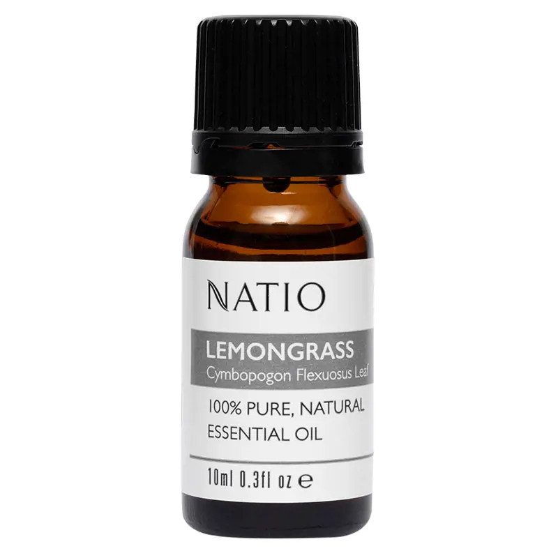 Natio Pure Essential Oil Lemongrass 10ml