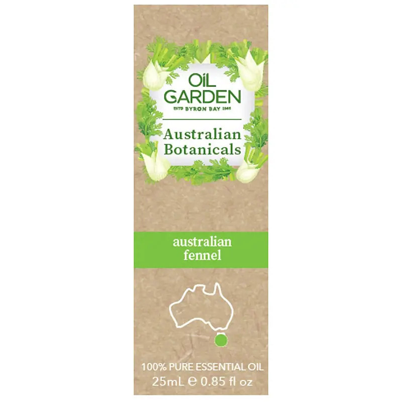Oil Garden Australian Botanicals Fennel Pure Essential Oil 25ml
