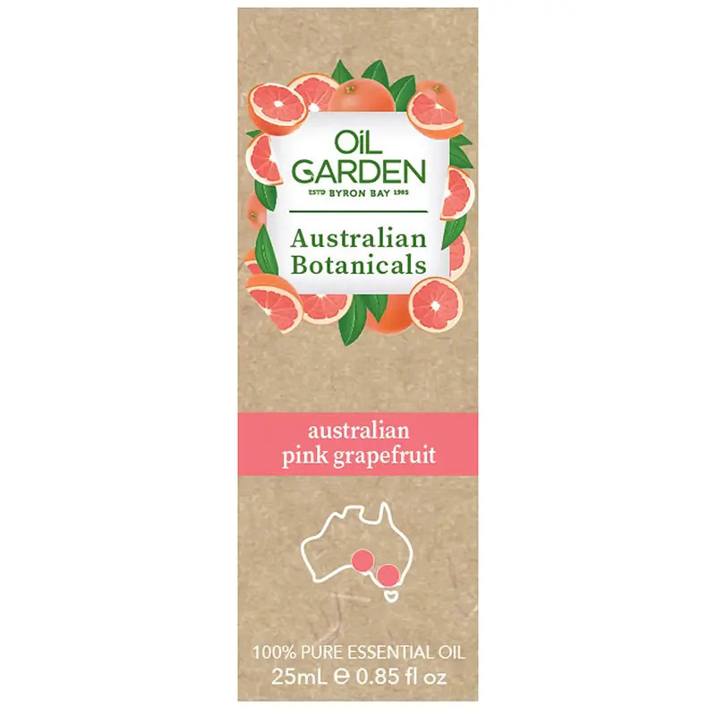 Oil Garden Australian Botanicals Pink Grapefruit Pure Essential Oil 25ml