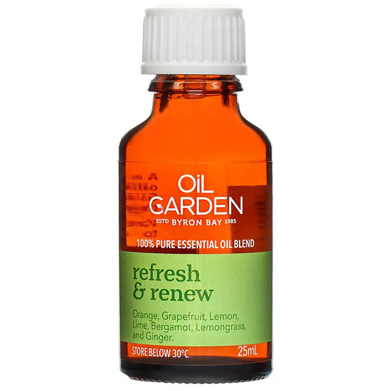 Oil Garden Refresh & Renew Essential Oil Blend 25ml